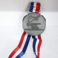 China cheap Custom design you own Marathon Running zinc alloy 3D gold metal award medal with sublimation ribbon